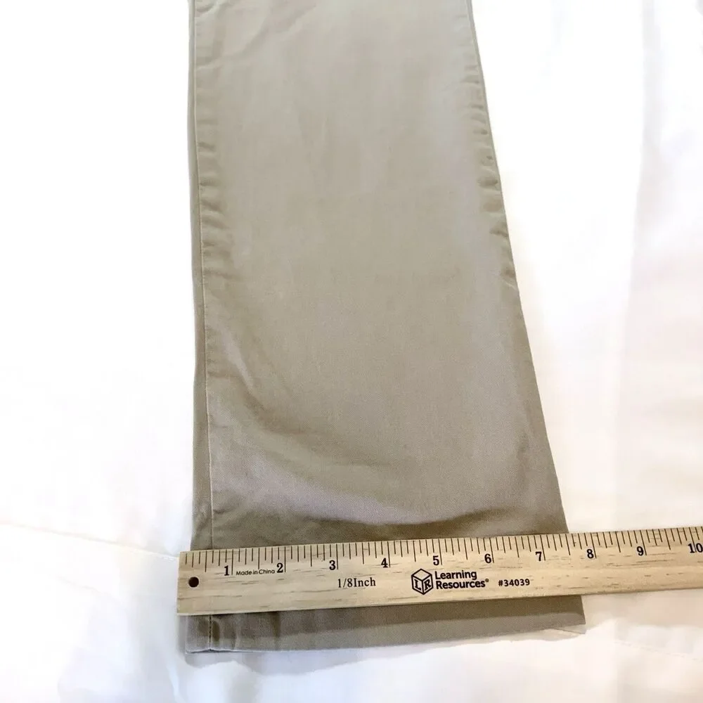 Polo Ralph Lauren Men’s 36x32 Khaki Stretch Slim Fit Pants Chino Beige